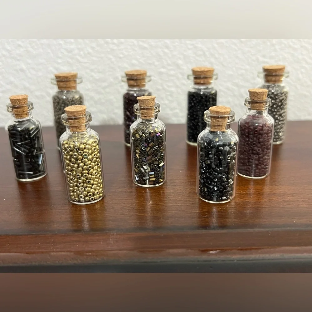 Craft Beads, DARK SHADOWS - NO BITING, Jewelry Supplies, loose bulk beads - Picture 3 of 5